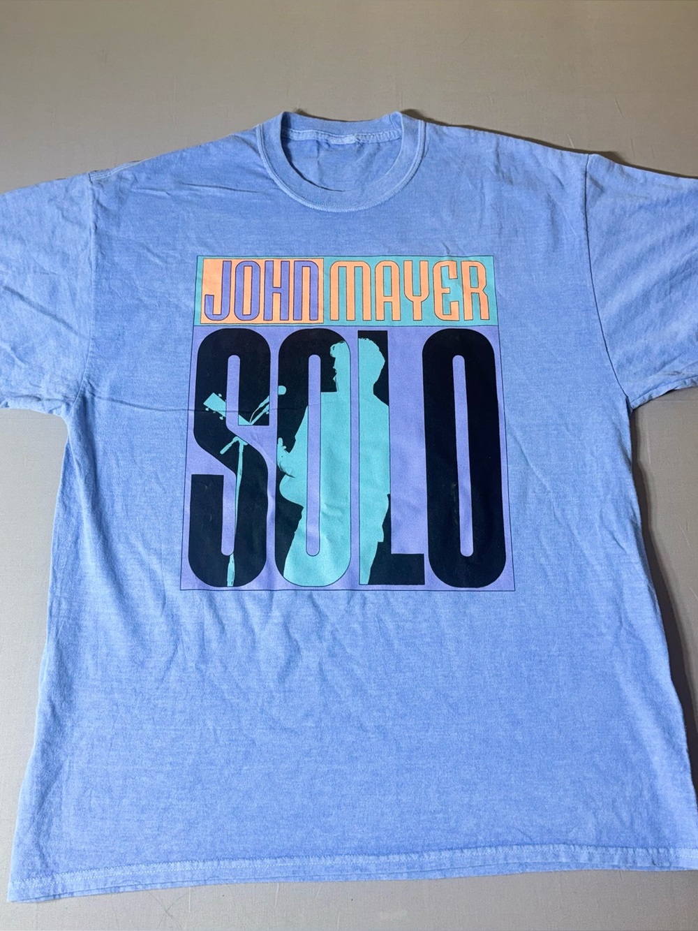 John Mayer Solo Tour 2023 Official Concert Merch T-Shirt